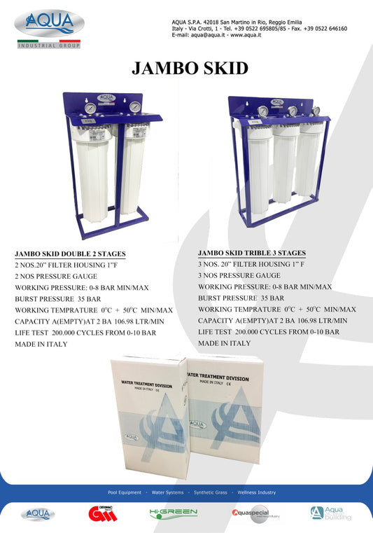 AQUA TRIPLE JUMBO FILTER