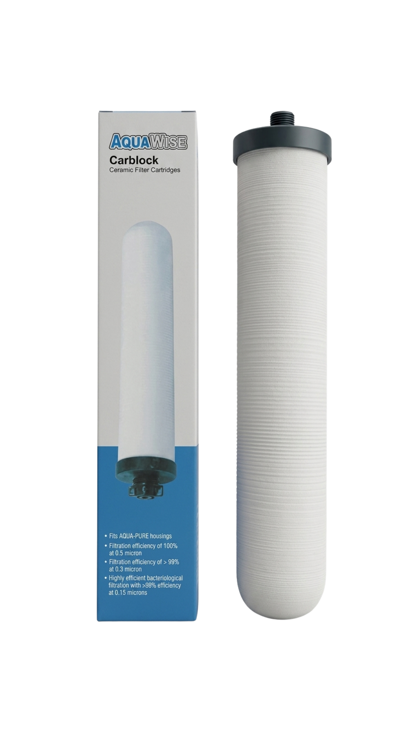 CERAMIC FILTER CARTRIDGES WITH CARBON