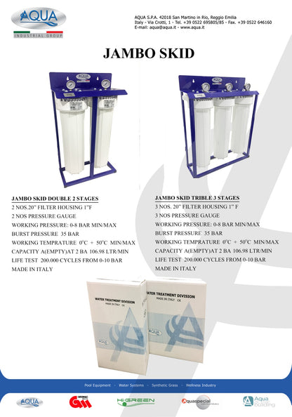 AQUA TRIPLE JUMBO FILTER