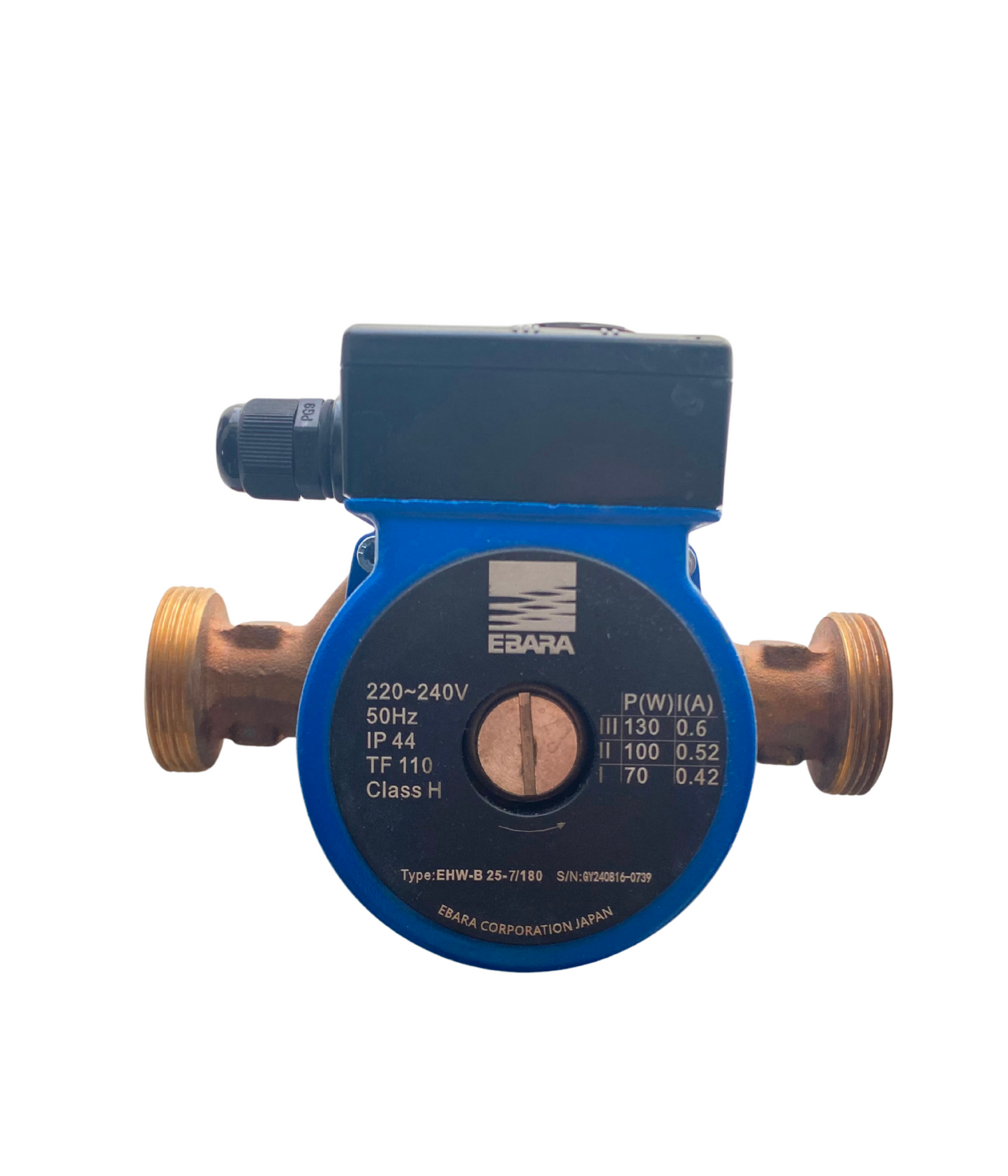 EBARA CIRCULATING PUMP (SUPPLY ONLY)